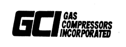 GCI GAS COMPRESSORS INCORPORATED trademark