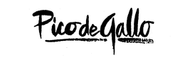 PICO DE GALLO trademark
