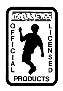 ROLLERS OFFICIAL LICENSED PRODUCTS trademark