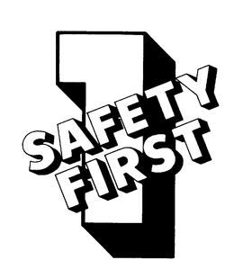 1 SAFETY FIRST trademark