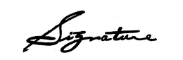 SIGNATURE trademark
