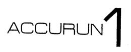 ACCURUN 1 trademark
