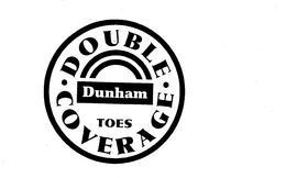 DUNHAM DOUBLE COVERAGE TOES trademark