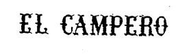 EL CAMPERO trademark