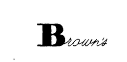 BROWN'S trademark