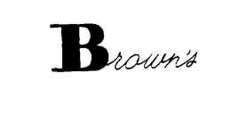 BROWNS trademark