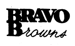 BRAVO BROWNS trademark