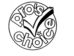 PRO'S CHOICE trademark