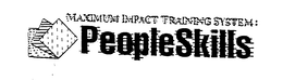 PEOPLE SKILLS MAXIMUM IMPACT TRAINING SYSTEM: trademark