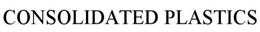 CONSOLIDATED PLASTICS trademark