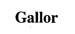 GALLOR trademark