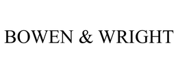 BOWEN & WRIGHT trademark