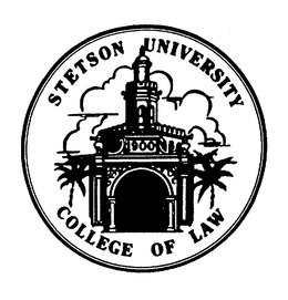 STETSON UNIVERSITY COLLEGE OF LAW 1900 trademark