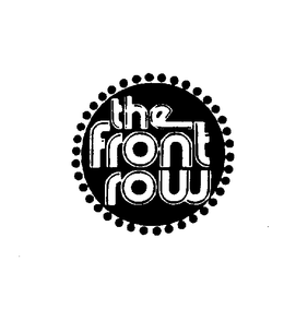 THE FRONT ROW trademark