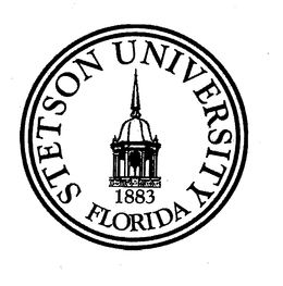 STETSON UNIVERSITY  FLORIDA 1883 trademark