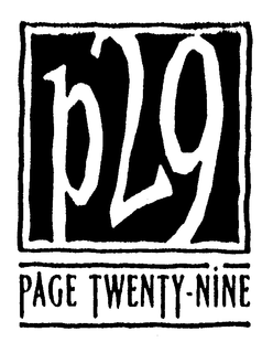 P29 PAGE TWENTY-NINE trademark