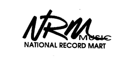 NRM MUSIC NATIONAL RECORD MART trademark