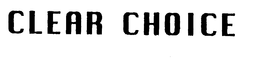CLEAR CHOICE trademark