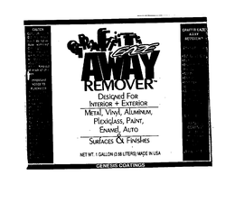 GRAFFITI EAZE AWAY REMOVER trademark
