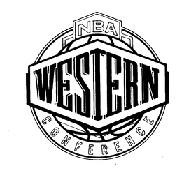 NBA WESTERN CONFERENCE trademark