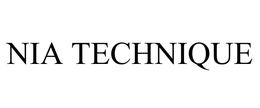 NIA TECHNIQUE trademark