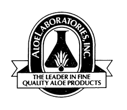 ALOE LABORATORIES, INC. THE LEADER IN FINE QUALITY ALOE PRODUCTS trademark