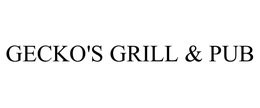 GECKO'S GRILL & PUB trademark