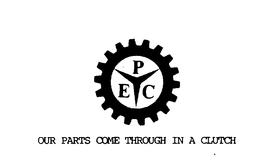 PEC OUR PARTS COME THROUGH IN A CLUTCH trademark