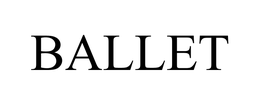 BALLET trademark