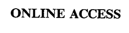 ONLINE ACCESS trademark