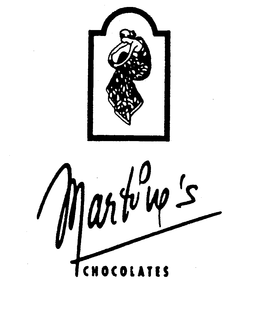 MARTINE'S CHOCOLATES trademark