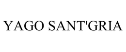 YAGO SANT'GRIA trademark