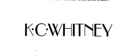 K C WHITNEY trademark
