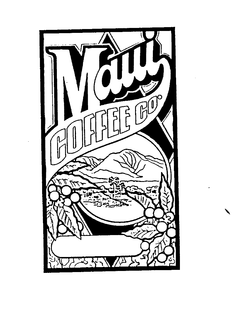 MAUI COFFEE CO. trademark