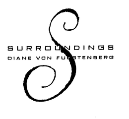 S SURROUNDINGS DIANE VON FURSTENBERG trademark