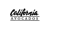 CALIFORNIA AVOCADOS trademark