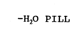 -H2O PILL trademark
