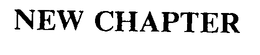 NEW CHAPTER trademark