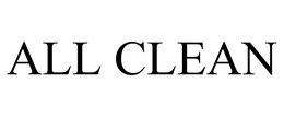 ALL CLEAN trademark