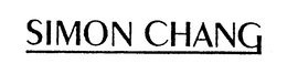 SIMON CHANG trademark