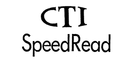 CTI SPEEDREAD trademark