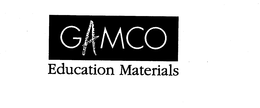GAMCO EDUCATION MATERIALS trademark