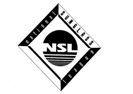 NATIONAL SUNGLASS LEAGUE NSL trademark