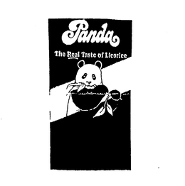 PANDA THE REAL TASTE OF LICORICE trademark