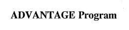 ADVANTAGE PROGRAM trademark