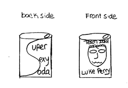 SUPER SEXY SODA TEEN IDOL LUKE PERRY trademark