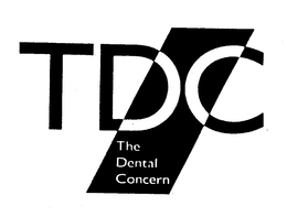 TDC THE DENTAL CONCERN. trademark