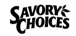 SAVORY CHOICES trademark