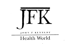 JFK JOHN F. KENNEDY HEALTH WORLD trademark