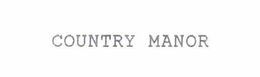 COUNTRY MANOR trademark